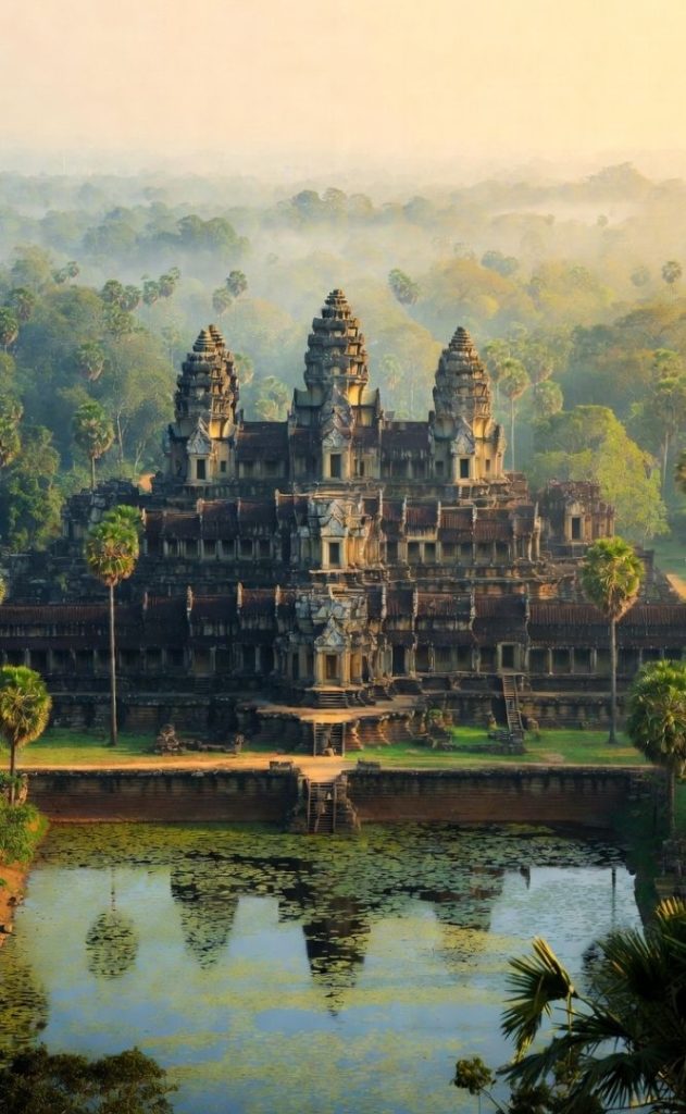Angkor Wat Temple nearby Kampung Kamboja Boutique Hotel