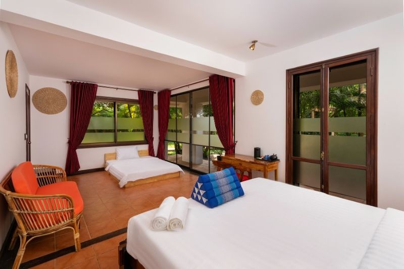 Double room - The Kampung Kamboja Boutique Hotel is located in Siem Reap Town